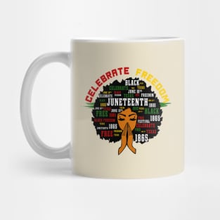 Juneteenth Celebrate Freedom Mug